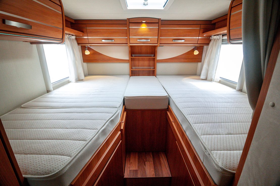 Buyers Guide to Motorhome's Bed Layouts | Oaktree Motorhomes